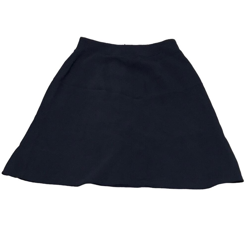 Dana Buchman Petites A-Line Black Skirt Size 8 Petite